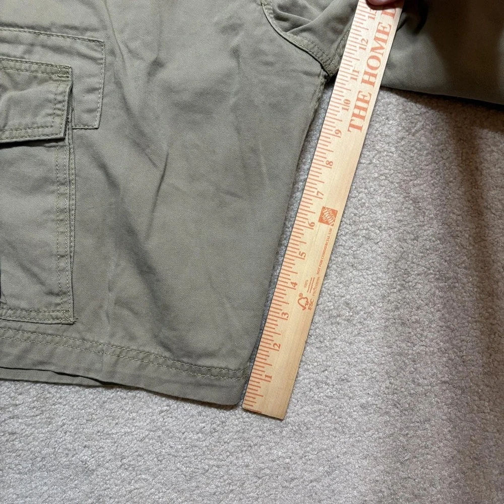 Levis Cargo Shorts Mens 30‎ Green Cotton Utility Pockets Casual Baggy Y2K Skater